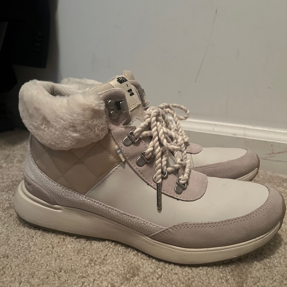 Toms Princess Leia White Star Wars Themed Boots